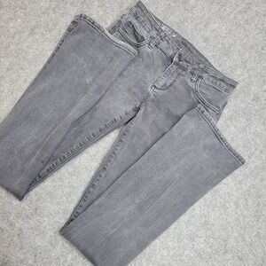 Kut from the Kloth Jeans Womens 0 Gray Denim Karen Baby Bootcut Leg Y2K Grunge